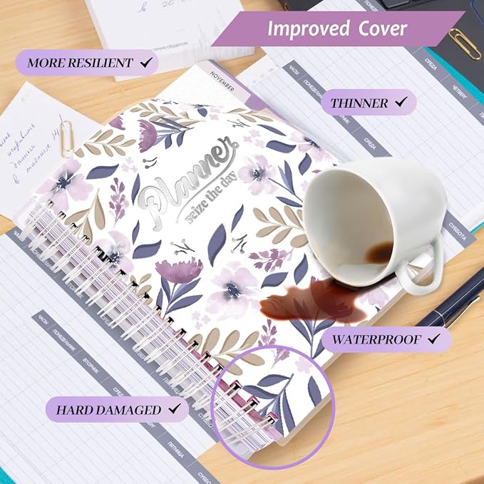 Arundhati Planner 2026-2027, 18 Months Large Daily Weekly Monthly Organizer