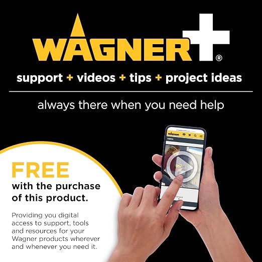 Wagner Spraytech PowerFlow EZ Multi-Room Direct-Feed Electric Paint Roller | Direct-feed electric roller supplies paint continuously for large walls and multi-room painting projects.