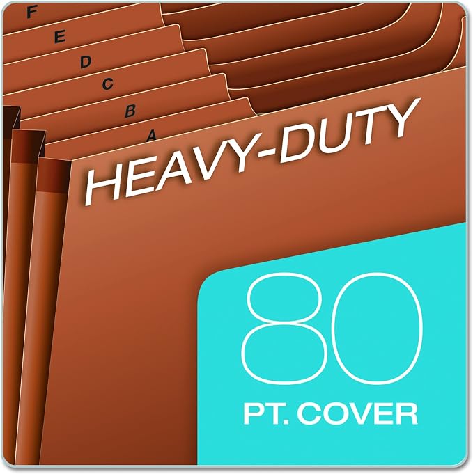 Pendaflex Globe-Weis Conversion File Jackets and Pockets, (PFXR119ALHD), Brown, Legal (Pack of 5)