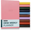 Harbor Desk Weekly Monthly Planner 2026-2027 Cambridge Flamingo