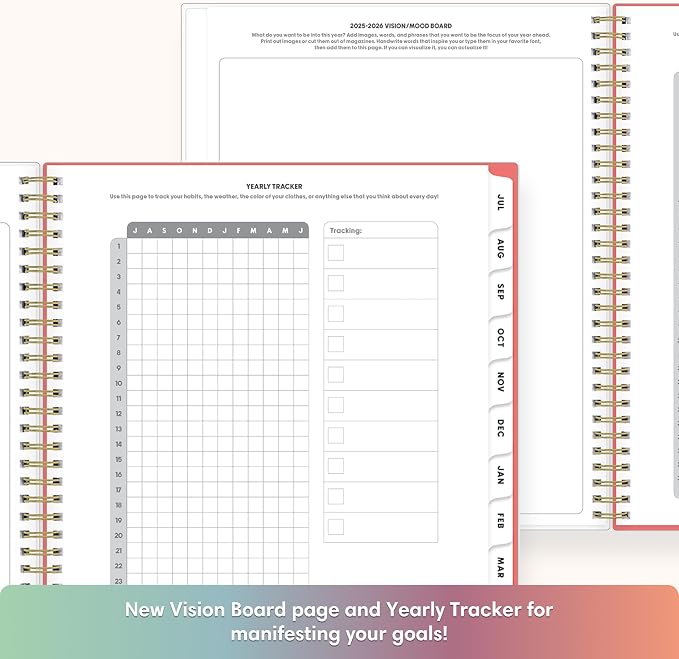 Blue Sky Gen Z 2025-2026 Weekly & Monthly Academic Planner, 8.5"x11" Gladys