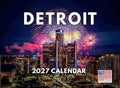 Detroit Michigan Calendar 2027 Monthly Wall Calender 12 Month