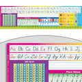 Really Good Stuff Zaner-Bloser Desktop Reference Nameplates, 24-Pack