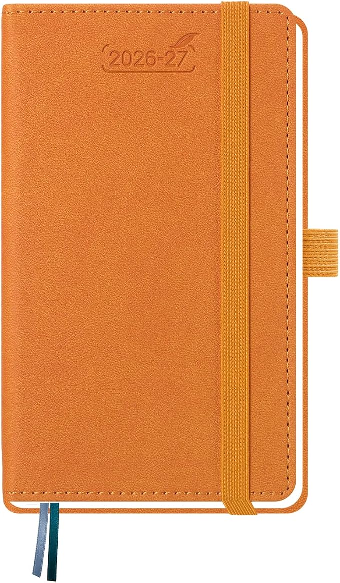 BEZEND Pocket Calendar 2026-2027, Weekly Monthly Academic Planner (3.5"x6")