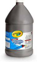 Crayola Washable Paint For Kids - Black (1 Gallon), Kids Arts And Crafts Supplies, Non Toxic, Bulk | Non Toxic, Bulk, Arts and Craft Supply