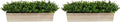 19in. Eucalyptus Artificial Plant in Decorative Planter (Pack of 2)
