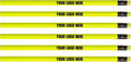 Custom Round Neon Pencil. Promotional Personalized Imprinted Round Pencils. Custom Printed Name/Business/Event Information (Neon Yellow, 1000 Count, Pack of 1)