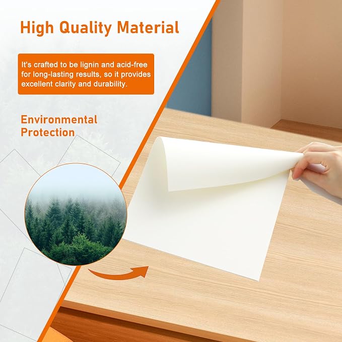 Guakicae 32 Sheets Cream Cardstock 8.5 x 11 Off White Paper 80lb | Thick Ivory Paper Card Stock for DIY Card Making, Wedding Invitations, Thank You Cards, Business Cards, Menus