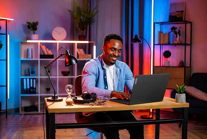 Lenovo V15 Business Laptop 2026 Edition, AMD Ryzen 3 7000-Series(Beat i7-1065G7), 15.6" FHD Display, 16GB DDR5 RAM, 512GB NVMe SSD, Wi-Fi 6, RJ-45, Dolby Audio, Windows 11 Pro, no Mouse