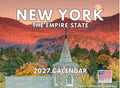 New York State Calendar 2027 Monthly Wall Calender 12 Month