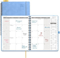 POPRUN Monthly Planner 2027-2028, 8.5"x10.5", 18 Month, Jan 2027-Jun 2028