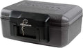 SentrySafe Fireproof Safe with Key Lock, Chest Lock Box for Home or Travel Secures Money, Documents, 0.18 Cubic Feet, 6.1 x 14.3 x 11.2 Inches, 1210 | Fire Resistant Chest Safe With Key Lock, Portable Compact Design Protects Money, Documents, Jewelry F...