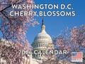 Washington DC Cherry Blossom Calendar 2026 Wall 12 Month Monthly DC Scenic Souvenirs Themed Gifts | American Made In The USA
