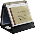 Lion Insta-Cover Ring Binder Easel, 1-1/2 Inches Ring, 1 Binder Easel (40009), Black (Pack of 10)