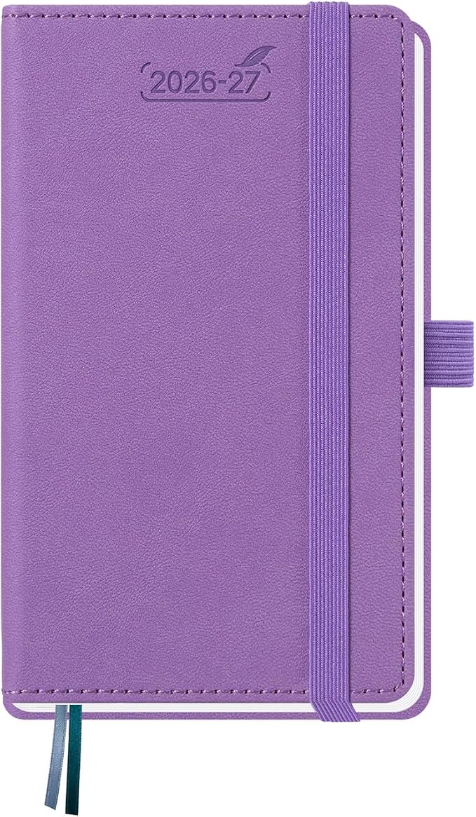 BEZEND Pocket Calendar 2026-2027, Weekly Monthly Academic Planner (3.5"x6")