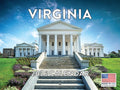 Virginia Calendar 2026 Wall 12 Month Monthly VA Scenic Souvenirs Virginian Themed Gifts | American Made In The USA