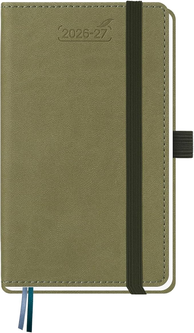 BEZEND Pocket Calendar 2026-2027, Weekly Monthly Academic Planner (3.5"x6")
