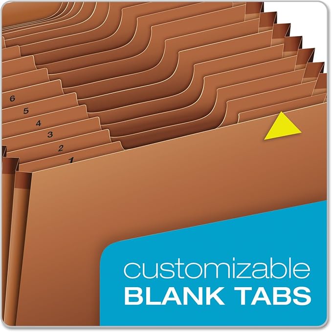 Pendaflex Globe-Weis Conversion File Jackets and Pockets, (PFXR119ALHD), Brown