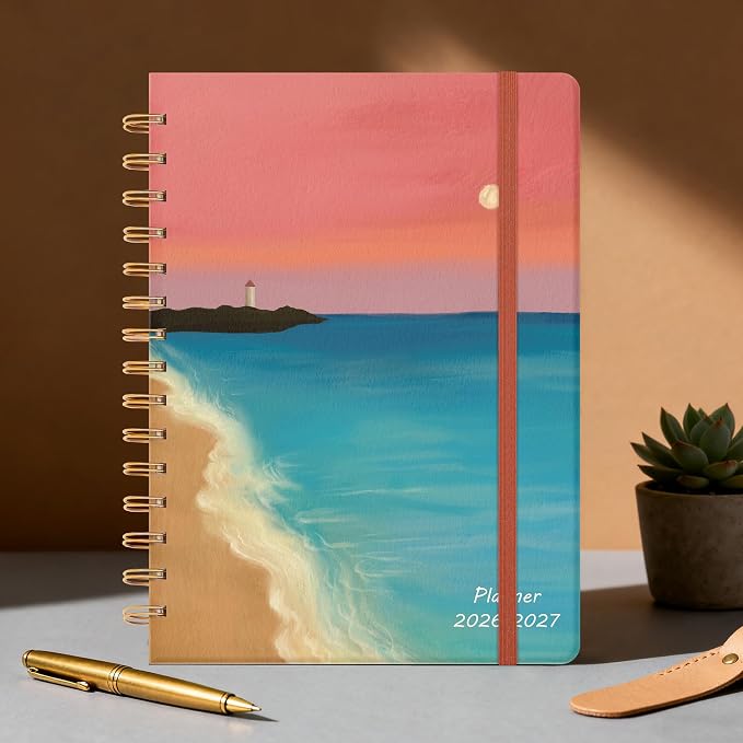 Planner 2026-2027 Weekly & Monthly Academic Planner, 6" x 8.3"