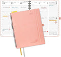 POPRUN 2027 Planner, 8.5'' x 10.5'', Weekly and Monthly Daily Calendar Book