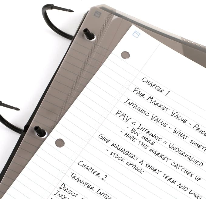 Five Star Flex Hybrid NoteBinder, 1 Inch Binder with Tabs, Notebook and 3-Ring Binder All-in-One, Assorted Colors, Color Will Vary (29326) (Pack of 2)