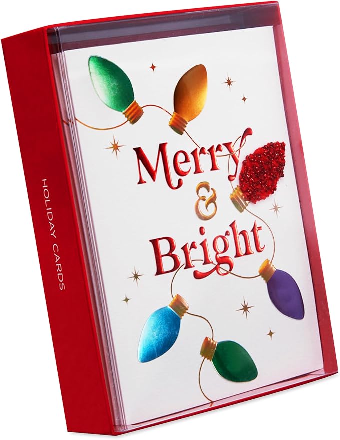 Papyrus Christmas Cards Boxed with Envelopes, Celebrate The Season (8-Count)