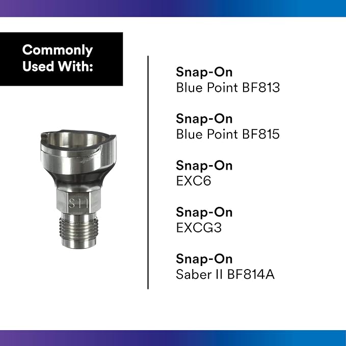 3M PPS 2.0 Spray Gun Adapter #S11, 26018, 3/8 Inch Male, 18 Thread NPS | Connects Several Paint Gun Brands to PPS 2.0 Paint Spray System; 1 Pack