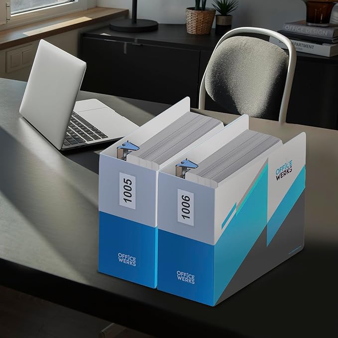 Performore 6 Inch Locking Angle D-Ring Binder Heavy Duty Poly Binder with Printed Design, Secure Locking 3 Rings, Spine Label Holder, Non-Customizable Cover, Holds 8.5" x 11" Paper (4)