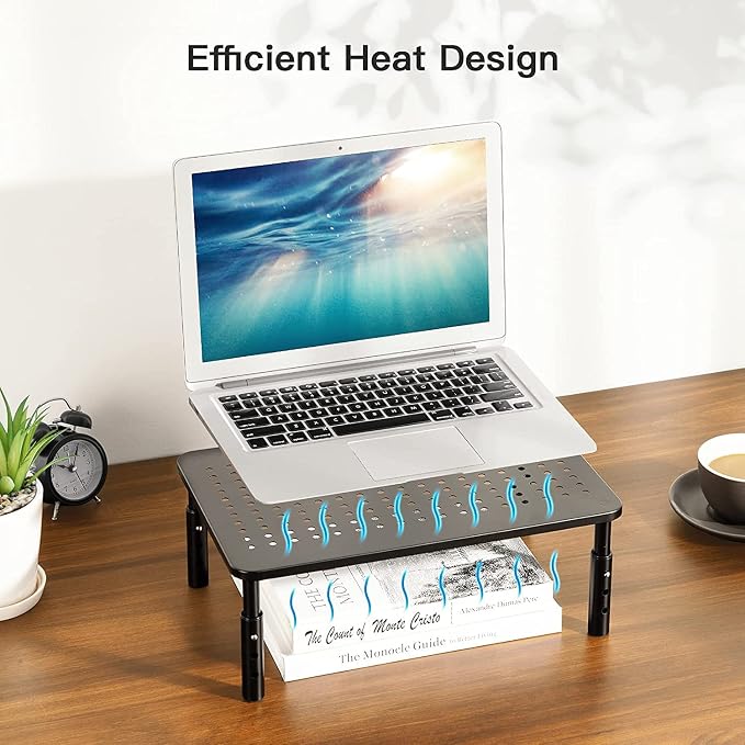 HUANUO Monitor Stand, Monitor Riser for Desk