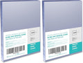 Binditek 10 Mil PVC Binding Covers, 8.5 x 11 Inches, Clear, 200 Pack