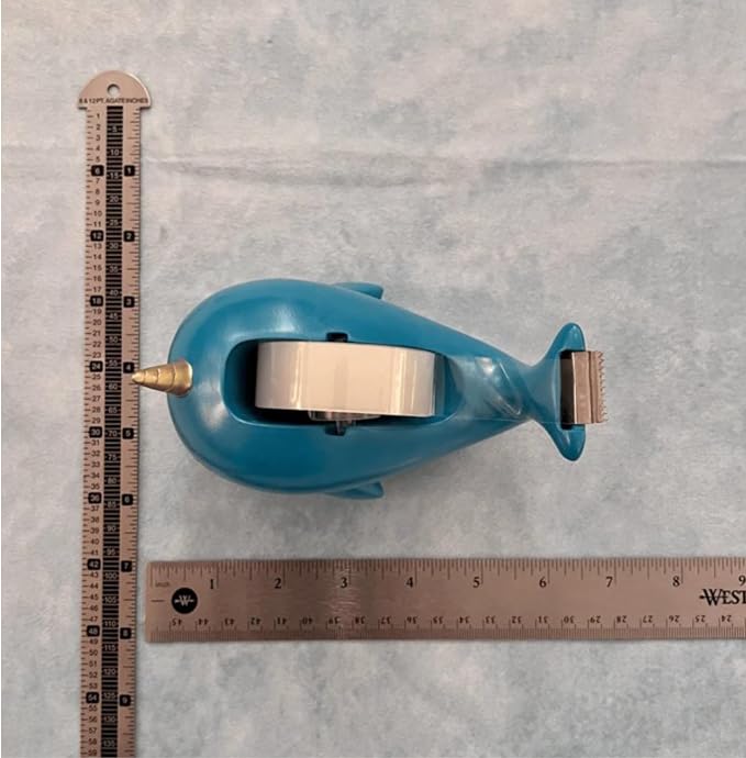 Streamline Imagined Narwhal Tape Dispenser