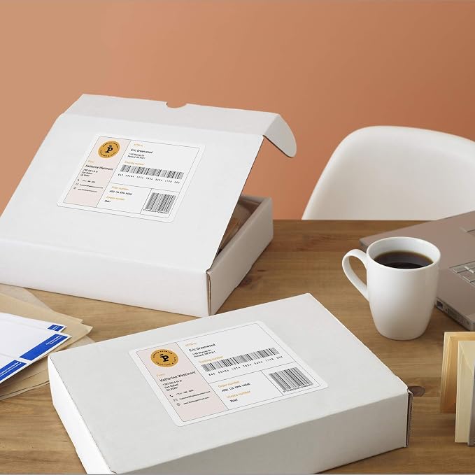 Avery Shipping Address Labels, Laser & Inkjet Printers, 1,000 Labels, 3-1/2 x 5, Permanent, 2 Packs (95935)