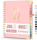 Jul 2026 - Dec 2027 Planner, Forvencer 18 Month Planner 2026-2027, 6" x 8"