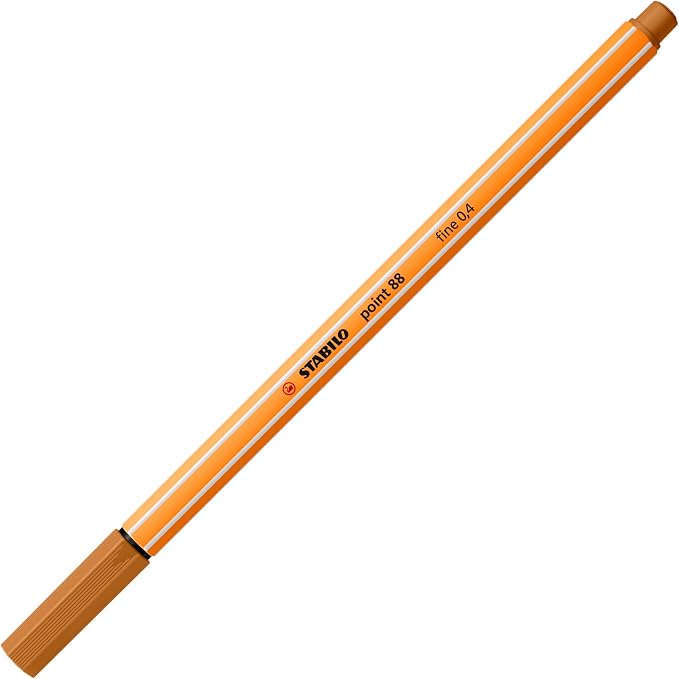 STABILO - point 88 - Fineliner - Zebrui Case - Pack of 20 - Assorted colors