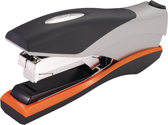 Swingline Optima Stapler Full Size Black/Silver | 40 Sheet Capacity | Reduced Effort | Jam Free | Pack of 6