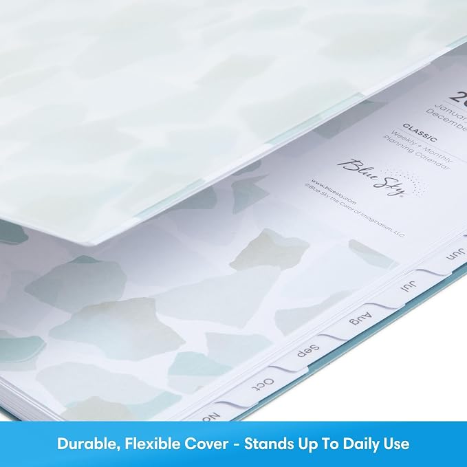 Blue Sky 2027 Weekly & Monthly Planner Calendar, 8.5"x11", Amitza