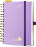POPRUN 2027 Daily Planner One Page Per Day, 5.75" x 8.5" Calendar Book