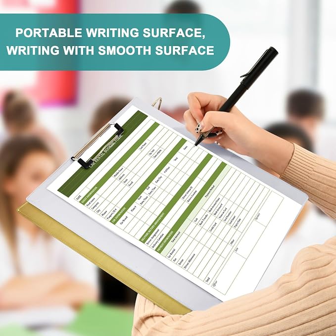 Round Rings Binders 1.5" Notebook Binders with Pockets 1/2 Packs College Binders for Students 200 Sheets Gold Gradient