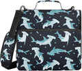 Hammerhead Shark Binder Bag 3 Ring Zipper with Handle Shoulder Strap | for School Work Office Organizer Storage Case
