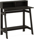 Furinno Simplistic a Frame Computer Desk, Espresso | with Monitor Stand, A Frame Computer Desk, Office Desk, for Home Office, Bedroom, Study Room, Dorm