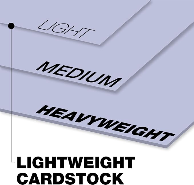 Springhill 8.5” x 11” Orchid Purple Colored Cardstock Paper, 67lb Vellum Bristol, 147gsm, 250 Sheets (1 Ream) – Premium Lightweight Cardstock, Vellum Printer Paper with Textured Finish – 057000R