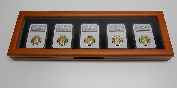 GuardHouse Glass Top Wooden Box for Five Slabs