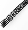 Binditek Plastic Spiral Binding Coils, 30 mm, 4:1 Pitch, Black, 50 Pack | Coil Binding Spines, 1-3/16", 260 Sheet Capacity, 48 Loops, for Letter-Size Reports, Presentations, School and Office Project