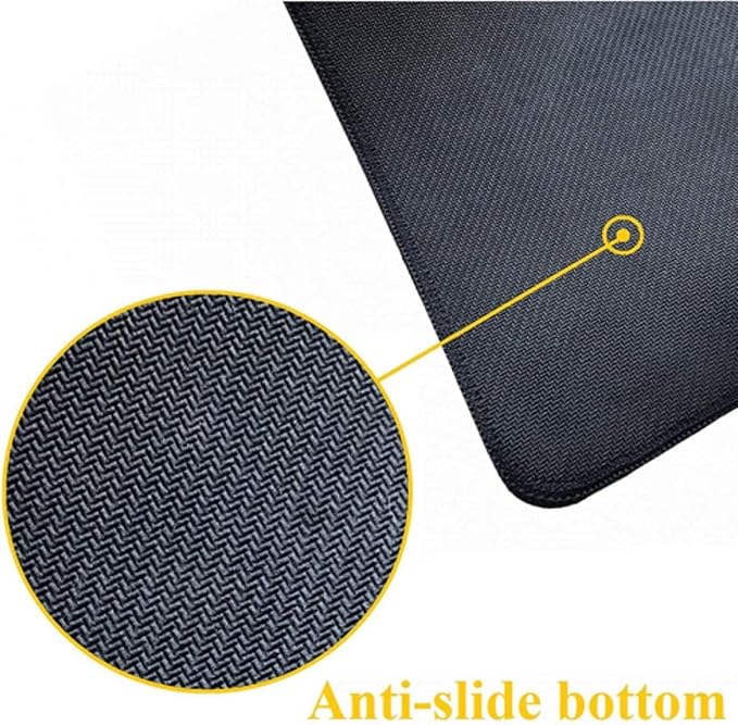 Large Mouse Pad Mat 35x17 Inch, XXXL Gaming Mouse Pad Topographic Map Lines | Extended Desk Mat with Non-Slip Rubber Base, Geographic Contour Topographic Design Mousepad for Gaming, Office, Laptop & PC