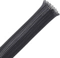 100ft - 3/4 inch PET Expandable Braided Sleeving – Black – Alex Tech Braided Cable Sleeve