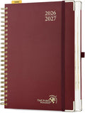 POPRUN 2026-2027 Daily Planner One Page Per Day, 8.5" x 12", Day Planner