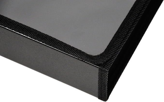 Lion Insta-Cover Ring Binder Easel, 1-1/2 Inches Ring, 1 Binder Easel (40009), Black