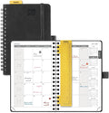 POPRUN 2026-2027 Monthly Planner, 4" x 6.25" Small Agenda,18 Month Calendar