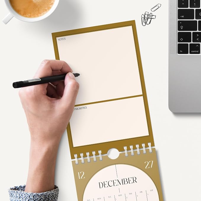 Karto Small Wall Calendar 2026-2027 6x9 in - Boho Color | July 2026 to December 2027, Vertical, Boosts Productivity, Easy Monthly Planning
