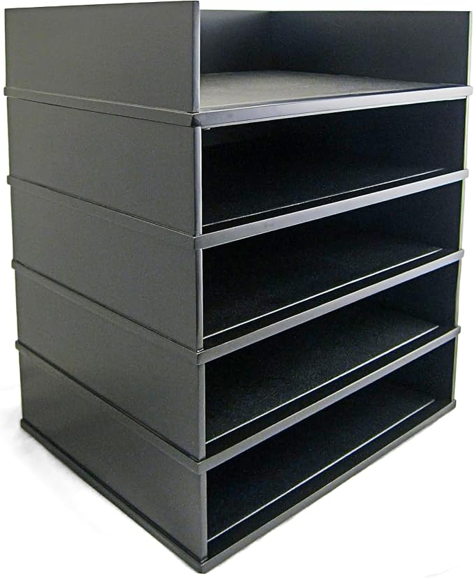 Victor Wood Stacking Letter Tray